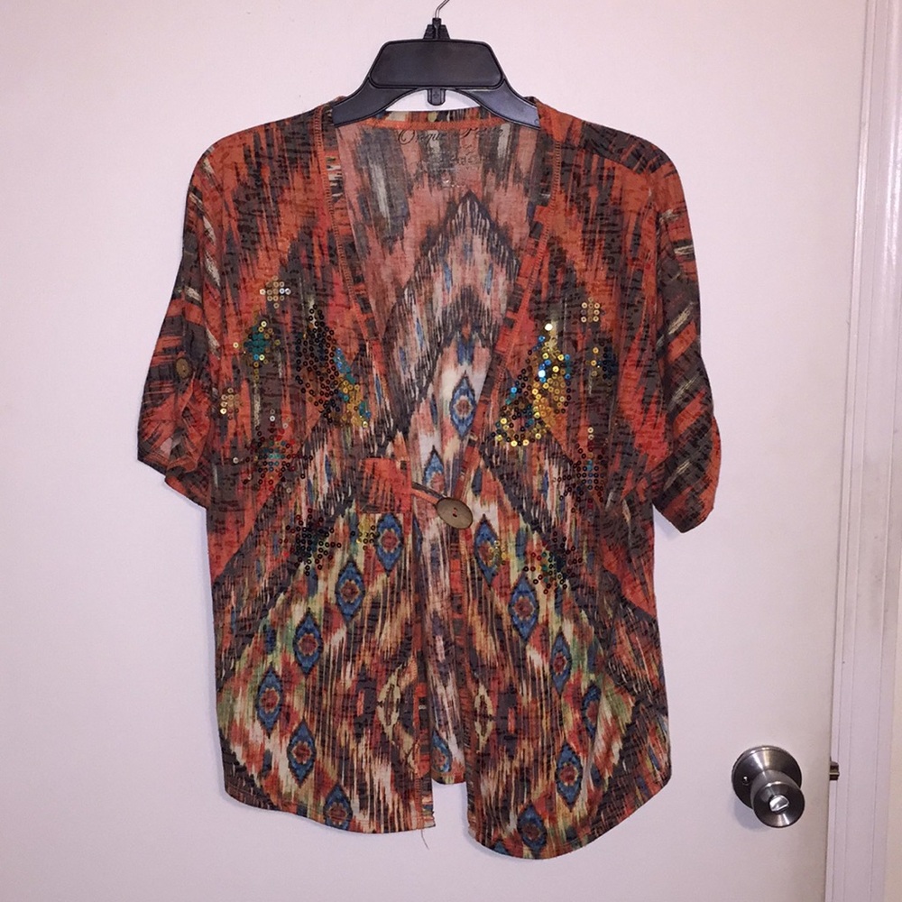 Short Sleeve Cardigan